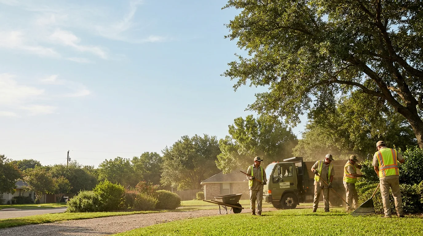Landscaping in Wingate, TX near me